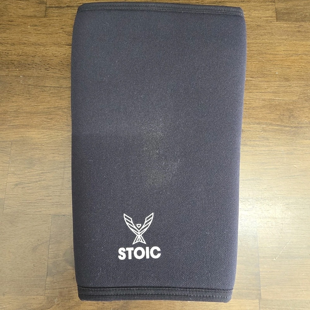 Stoic Knee Sleeve Large Black Powerlifting Good Used Condition